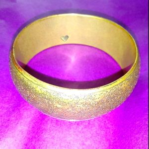 Free With Purchase Thick Bronzey Bracelet